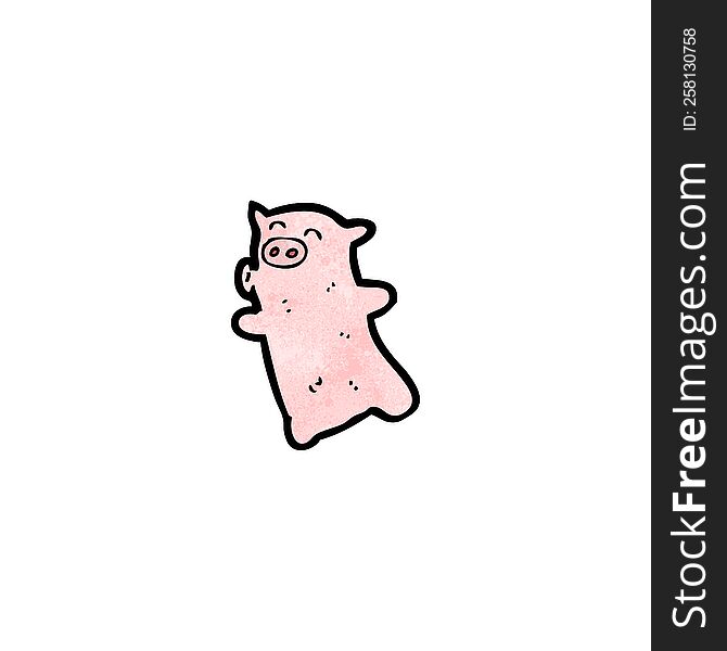 cartoon pig