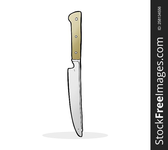 Cartoon Kitchen Knife