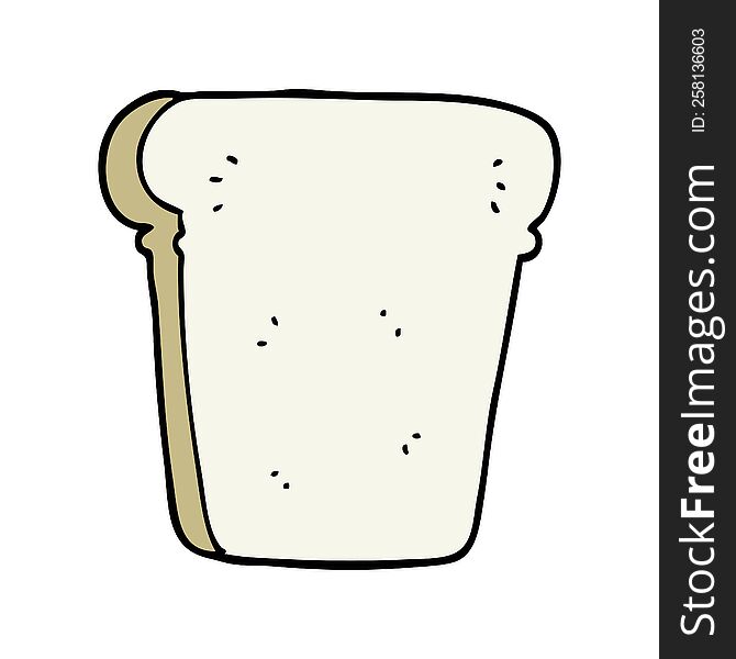 cartoon slice of bread
