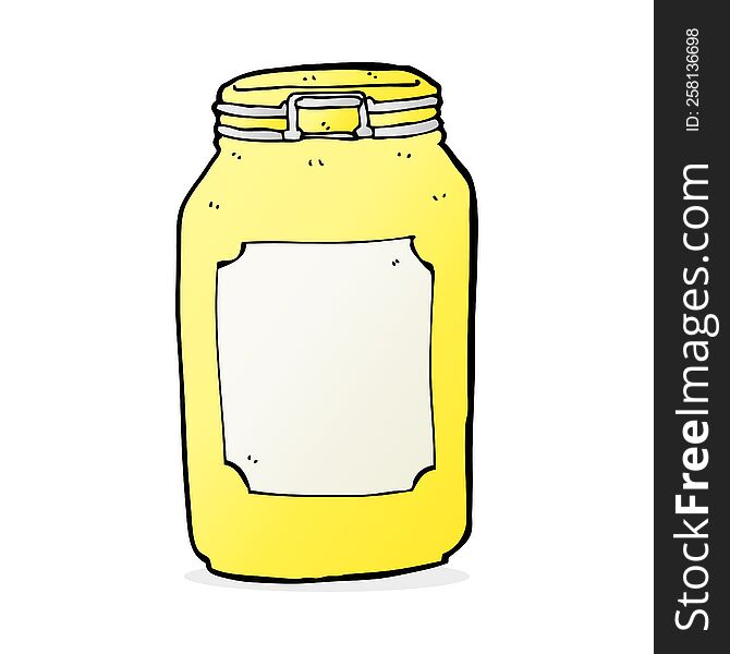 Cartoon Jar