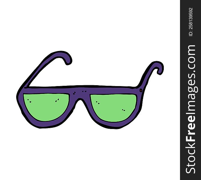 cartoon sunglasses