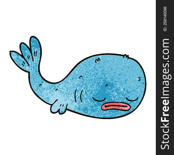 cartoon doodle of a fish