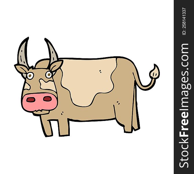 Cartoon Bull