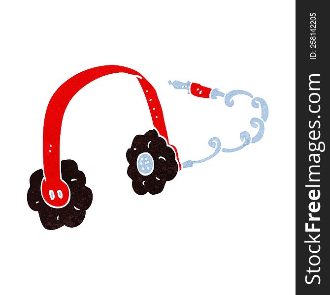 cartoon headphones