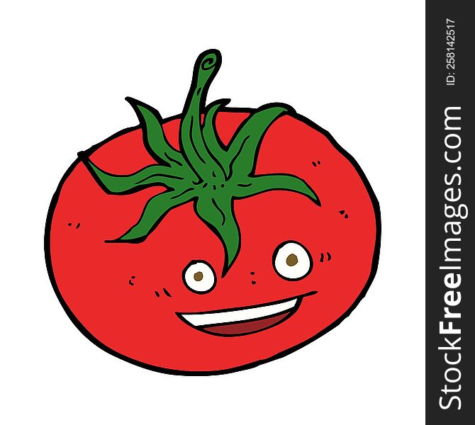 cartoon tomato