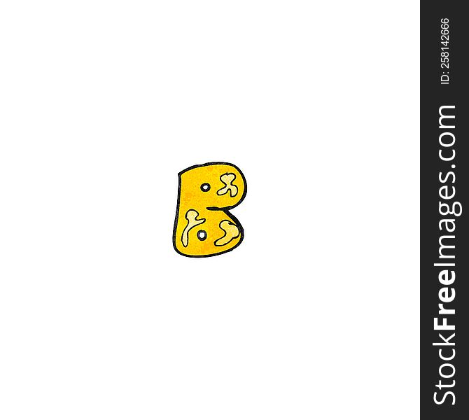 Child S Drawing Of The Letter B