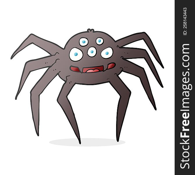 Cartoon Spider