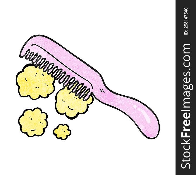 Textured Cartoon Comb