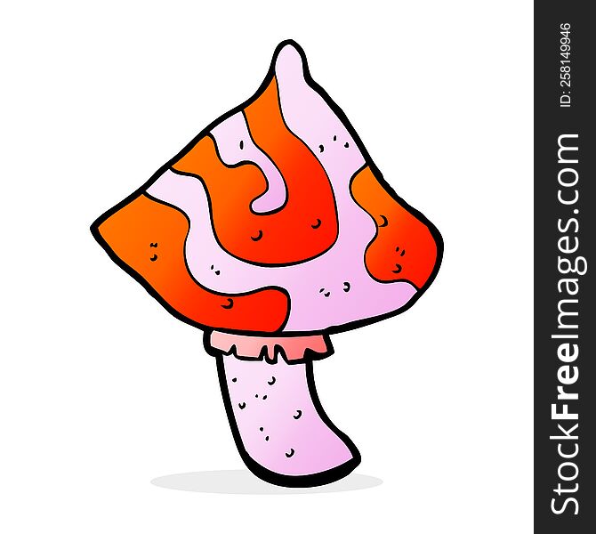 Cartoon Toadstool