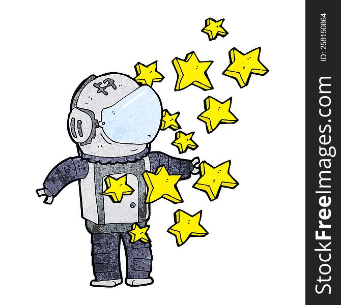 Cartoon Spaceman