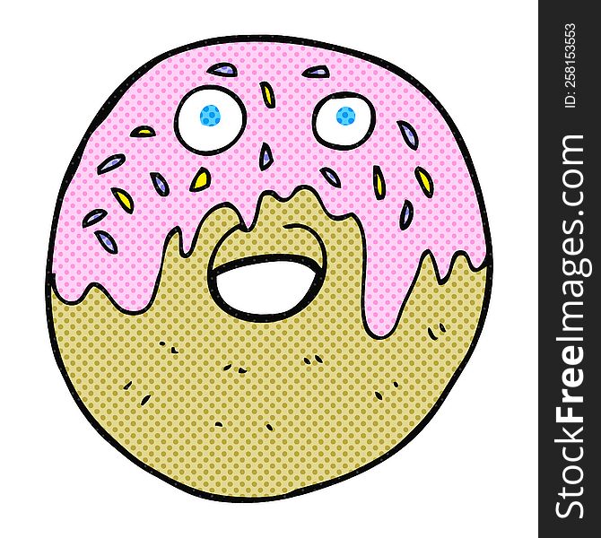 Cartoon Doughnut