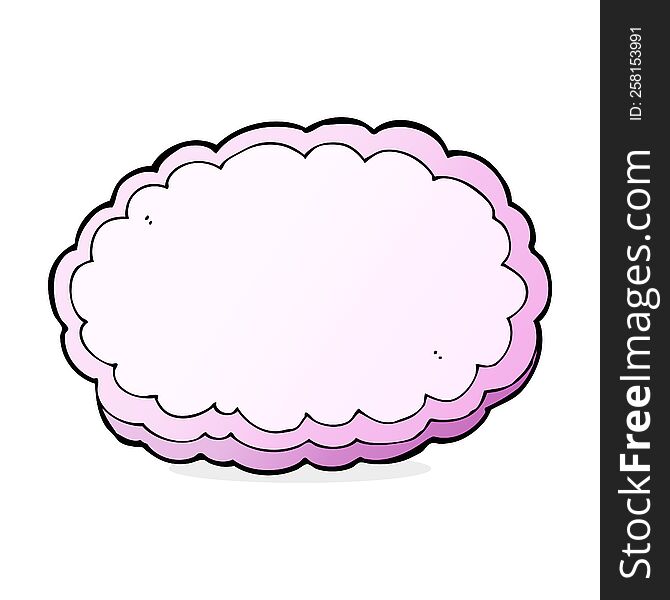 Cartoon Decorative Cloud