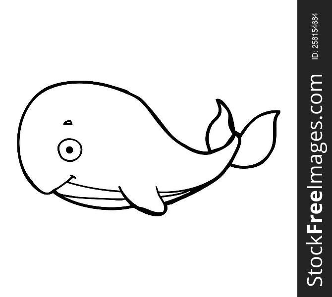 Cartoon Whale