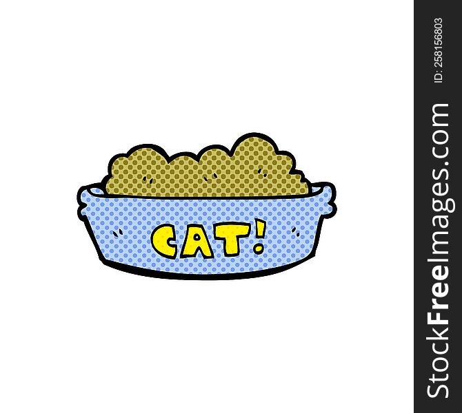 cartoon cat food