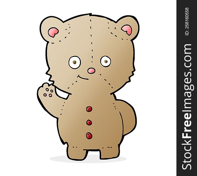 cartoon teddy bear