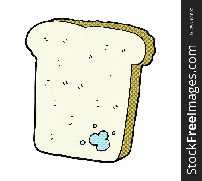 Cartoon Mouldy Bread