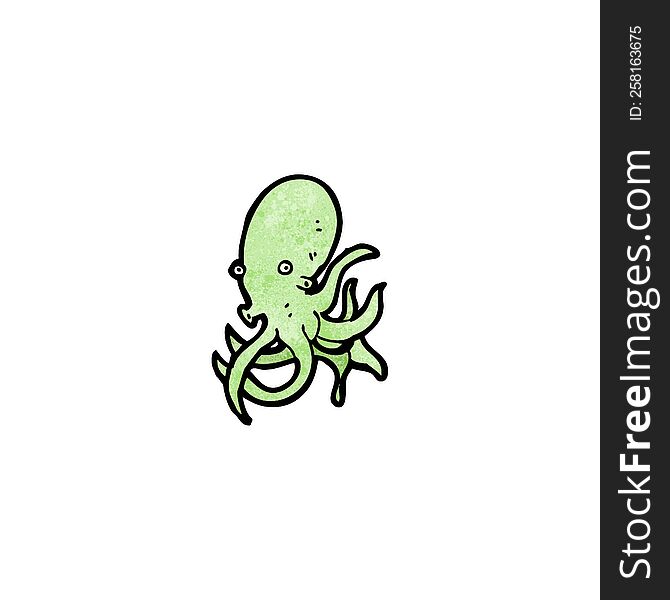 cartoon octopus