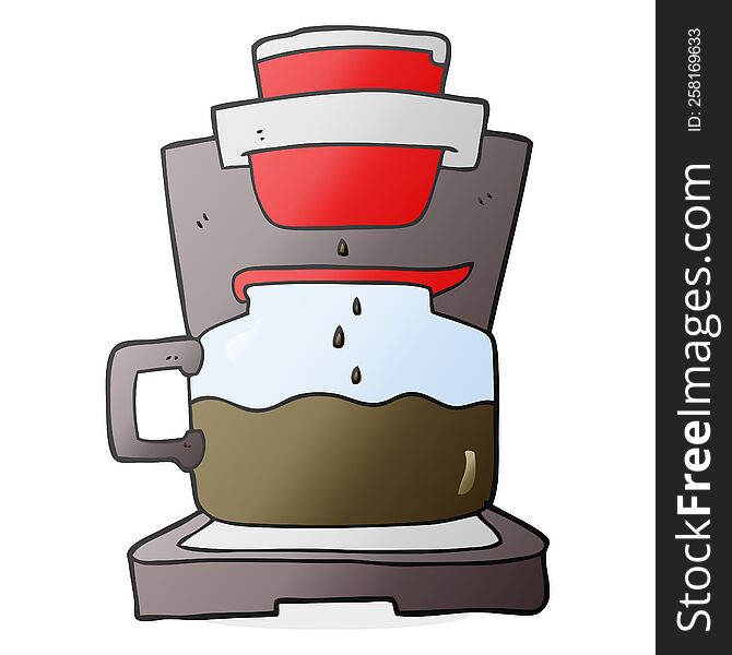 Cartoon Coffee Maker