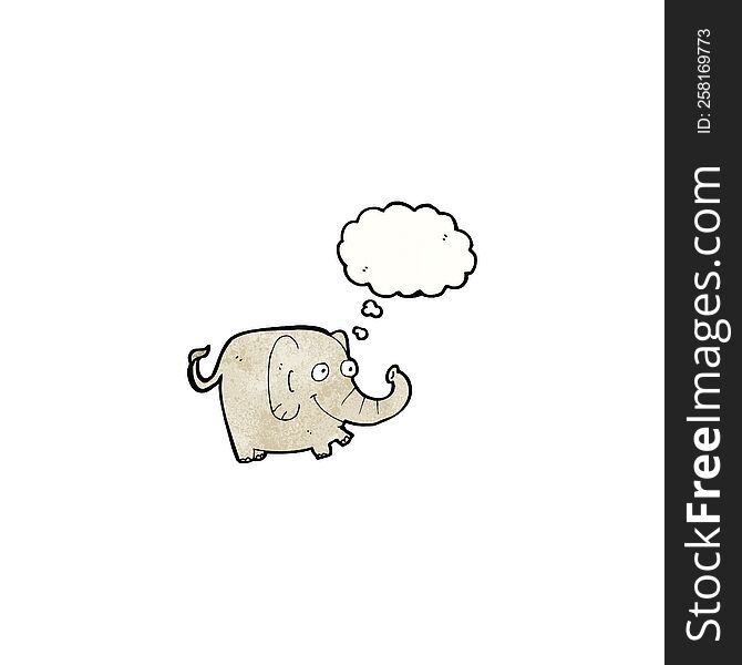 Funny Cartoon Elephant