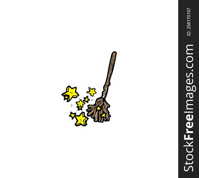 Magic Broom Cartoon