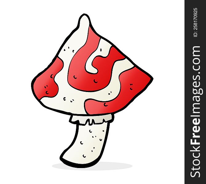 Cartoon Toadstool