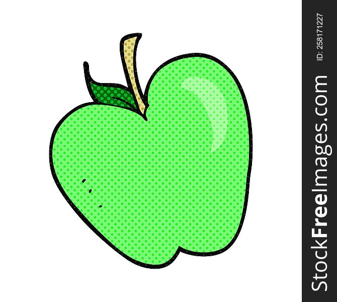 Cartoon Apple