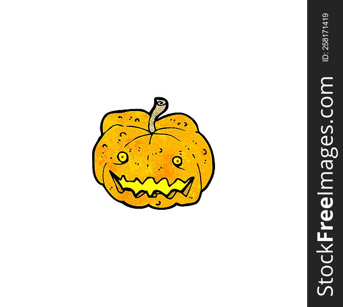 halloween pumpkin cartoon