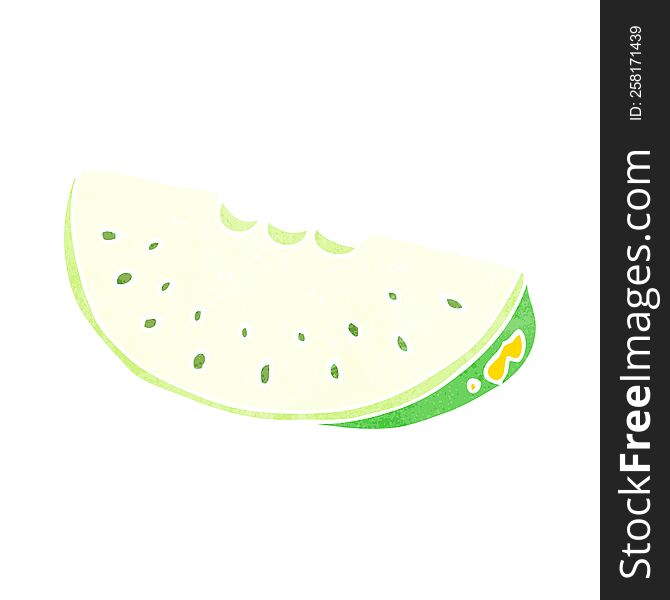 cartoon melon slice