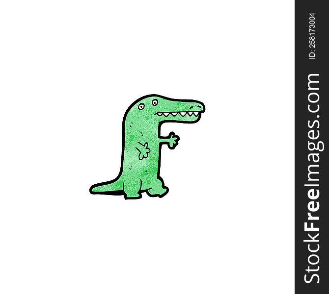 Cartoon Alligator