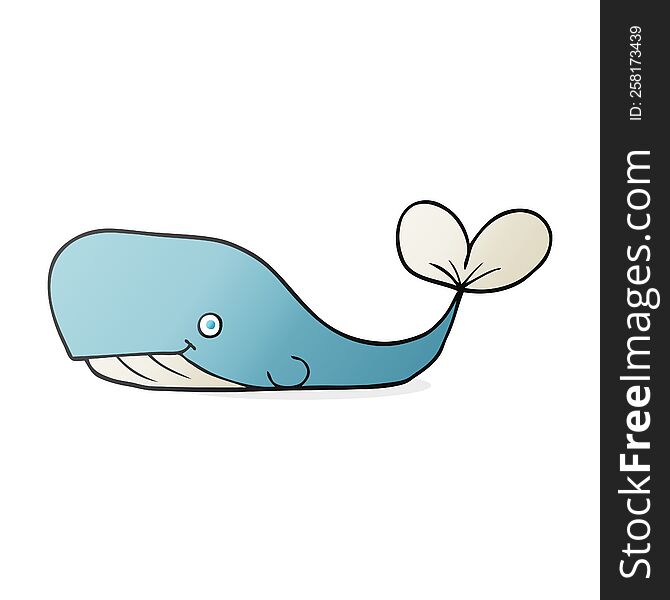 Cartoon Whale