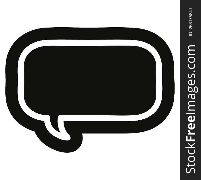 Speech Bubble Icon