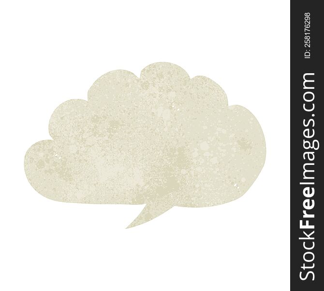 Carton Cloud Speech Bubble