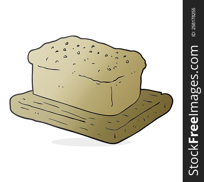 Cartoon Loaf Of Bread