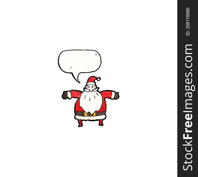 Cartoon Santa Claus