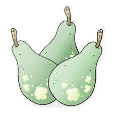 Cartoon Pears Stock Photos