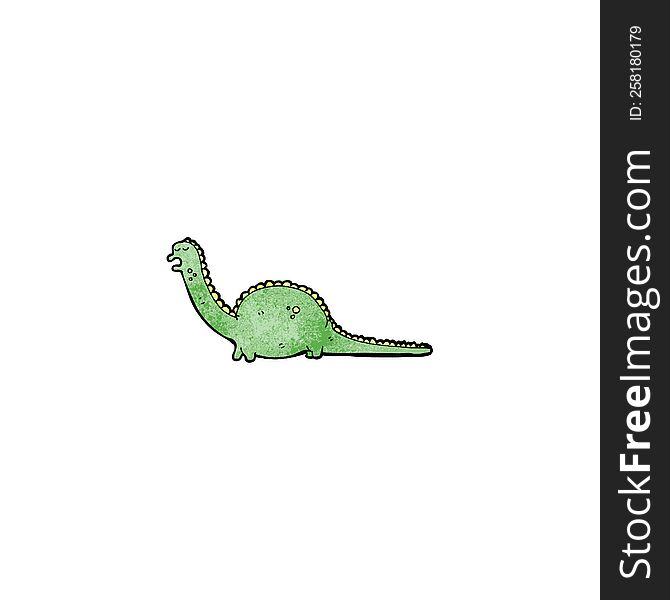 cartoon dinosaur