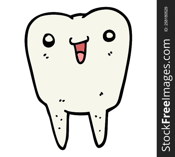 cartoon tooth