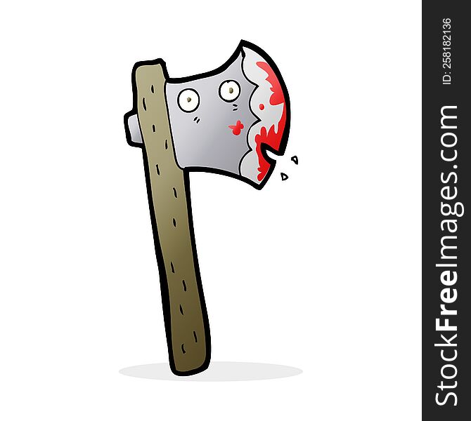 Bloody Cartoon Axe