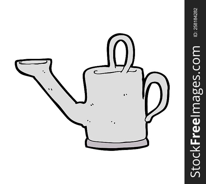 watering can cartoon