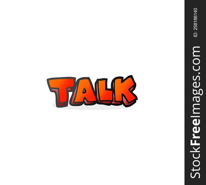 cartoon talk symbol