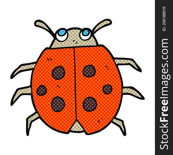 cartoon ladybug