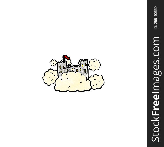 castle in sky cartoon