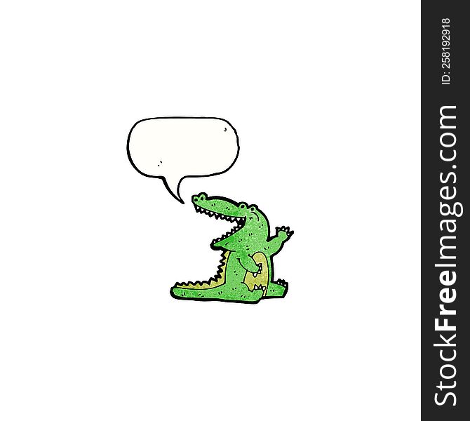 Cartoon Crocodile