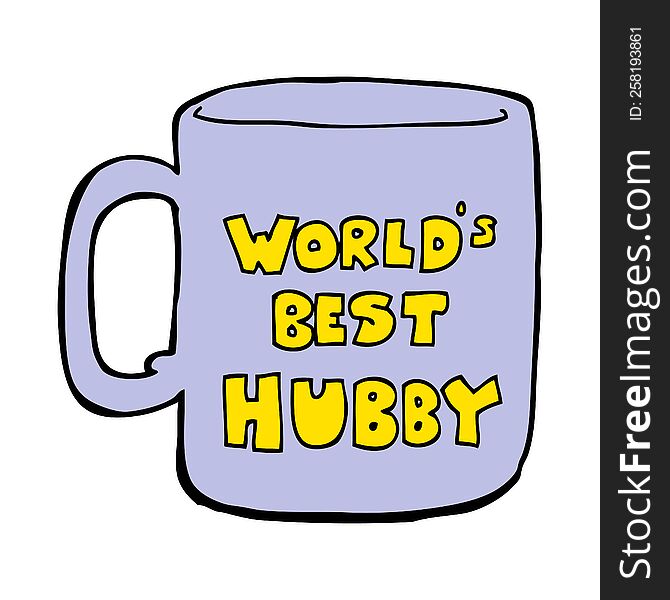 worlds best hubby mug