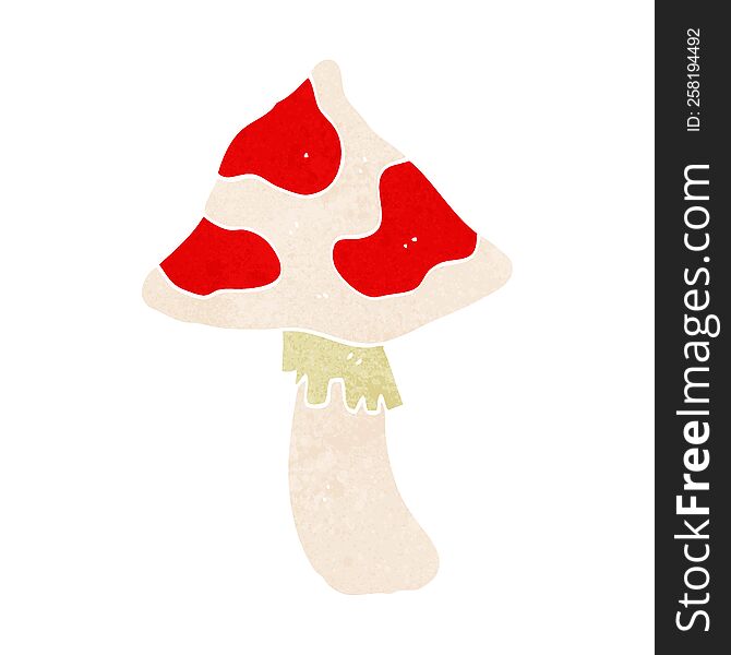 cartoon toadstool