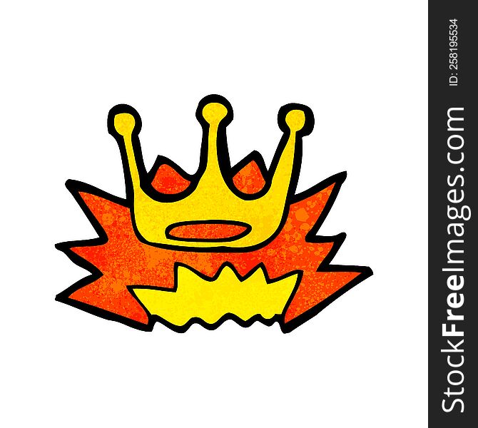cartoon crown symbol