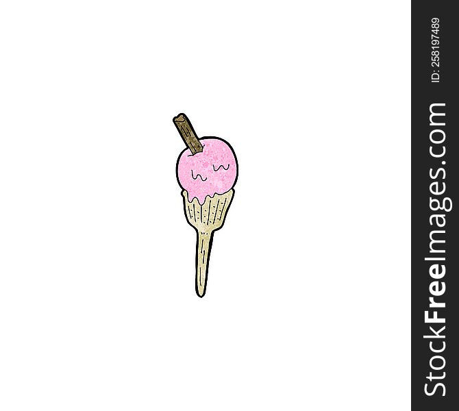 cartoon ice cream