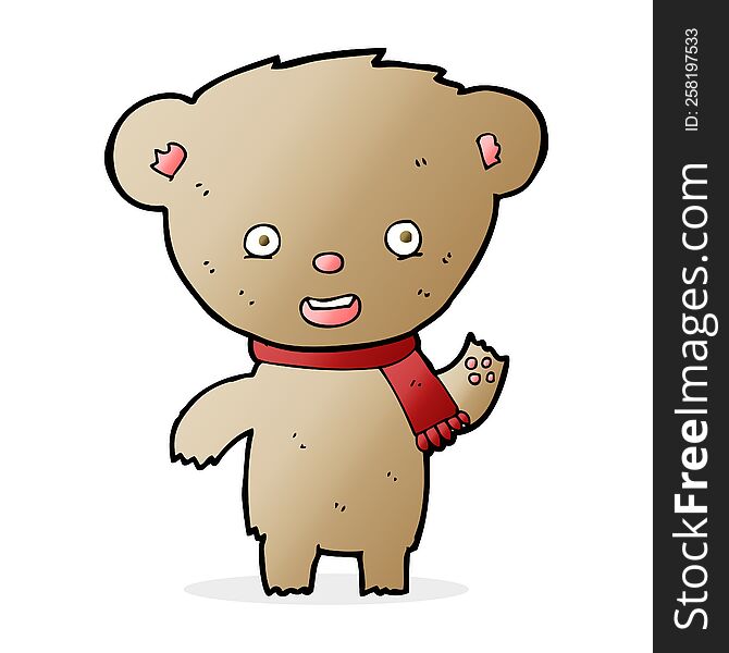 cartoon teddy bear