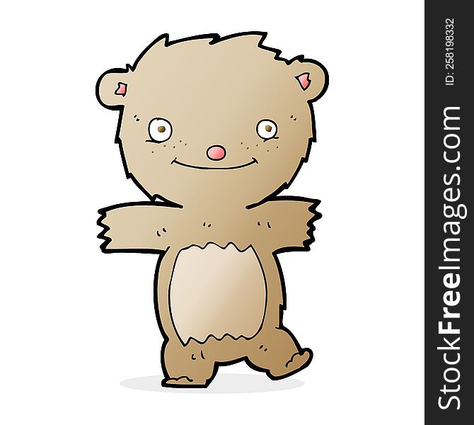 cartoon teddy bear