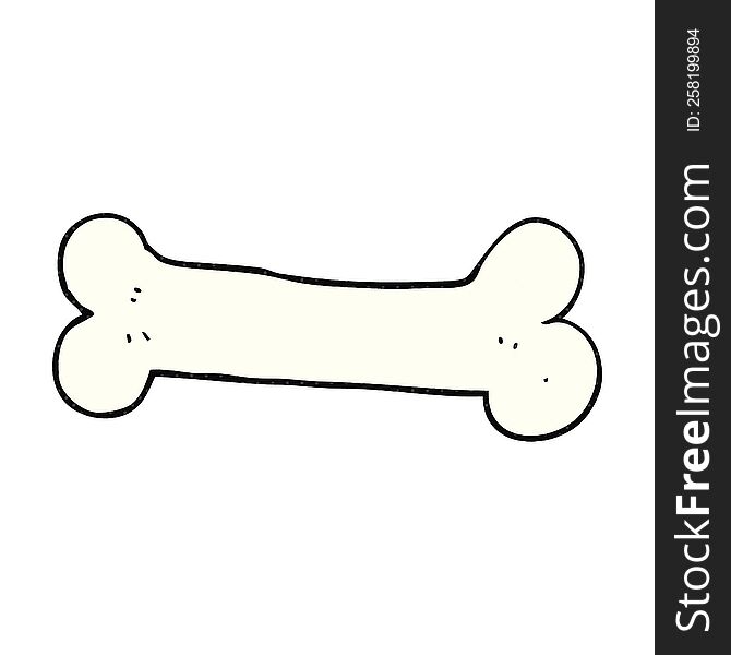 cartoon bone